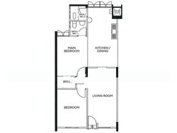Blk 107 Fengshan Estate (Bedok), HDB 3 Rooms #635821631